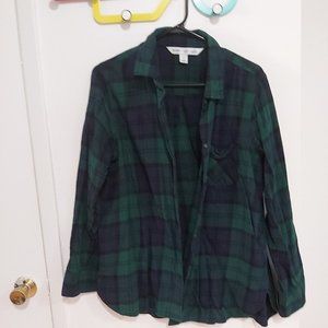 Old Navy Classic Plaid Flannel Shirt